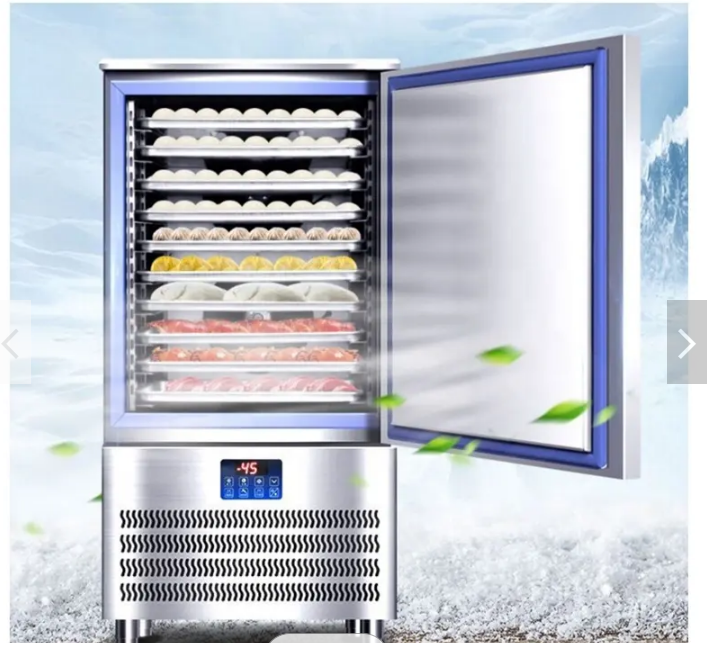 Individually Quick Frozen Commercial Shock Freezer Blast Chiller Air Blast Freezer