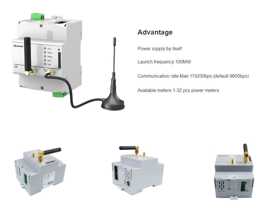 MultiProtocol Suppport Multiple Data Point Acquisition Online Device Numerical Display Wireless Gateway