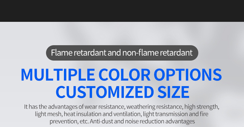 Construction site safety net outer frame flame retardant dense mesh engineering dust net