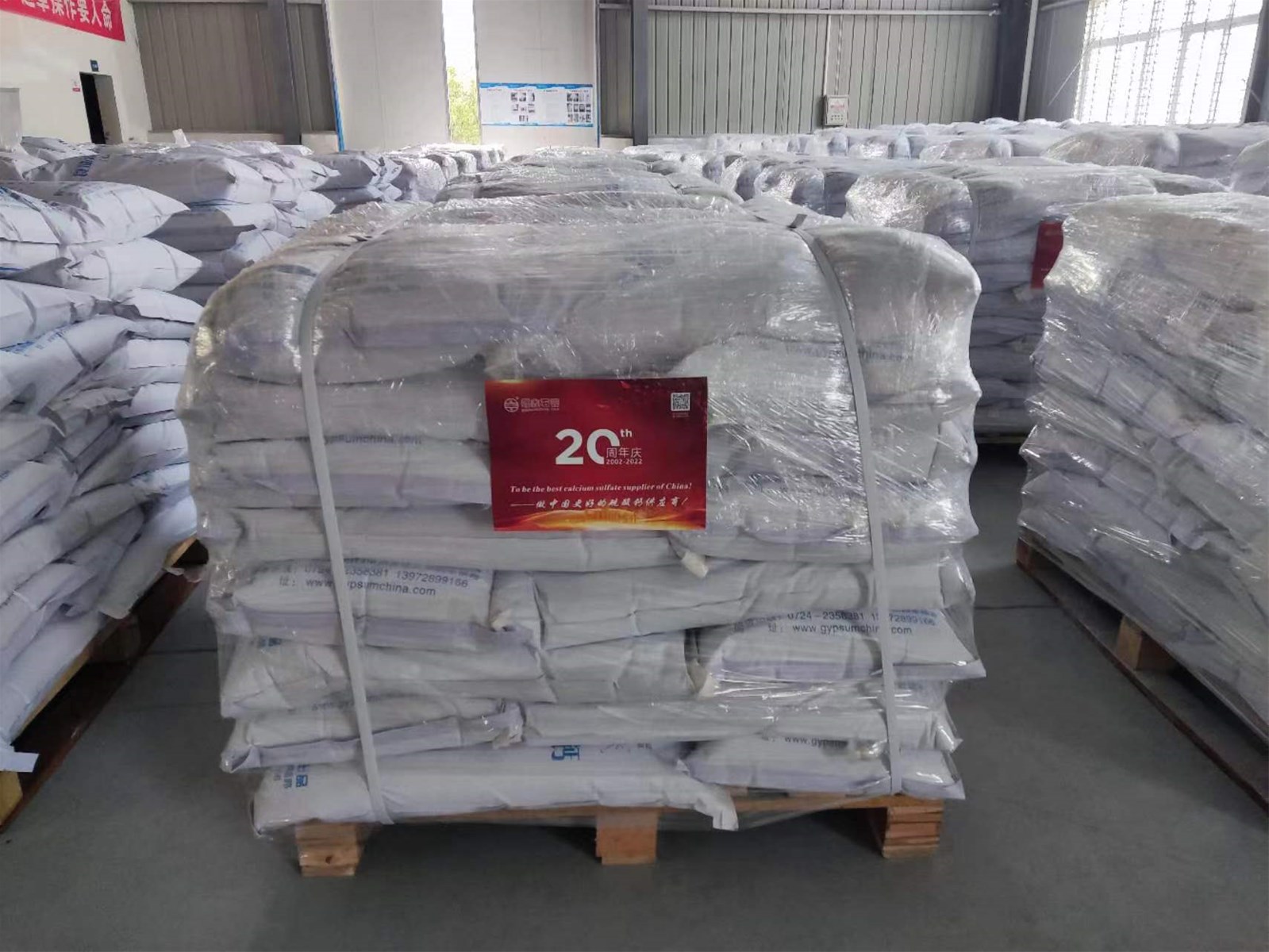 FA12 Special Anhydrous Calcium Sulfate for Sodium Alginate