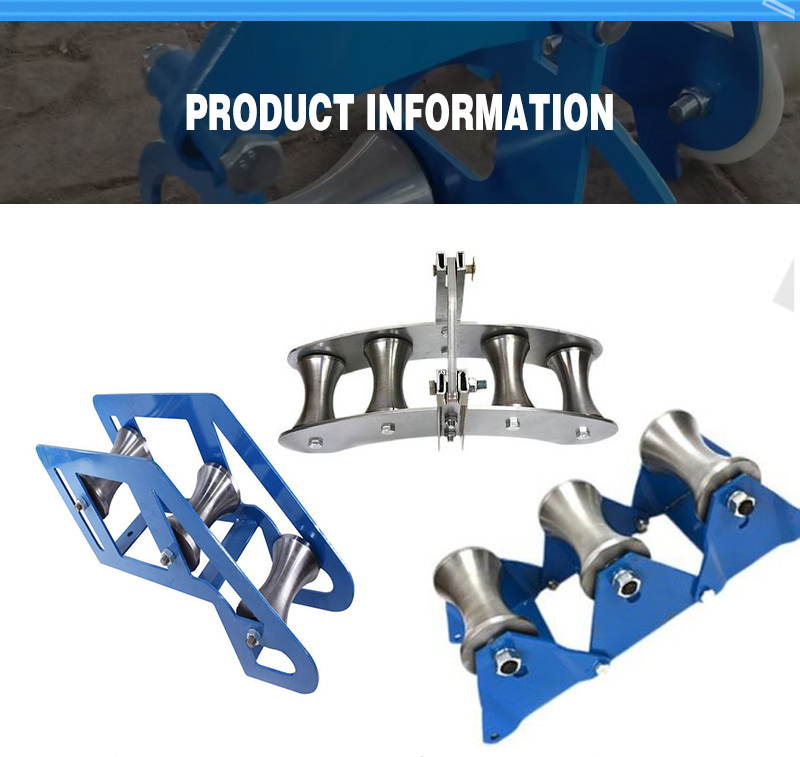 pulley steel heavy duty thickened wellhead corner pipe mouth straight run special crane pulley