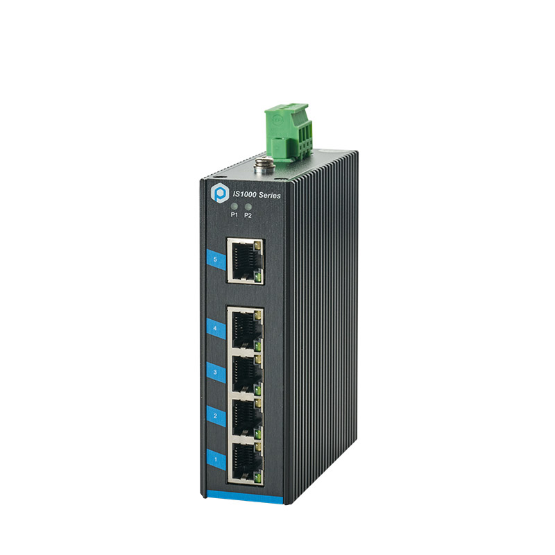 IS10001005 Series Unmanaged 5 ports Industrial Ethernet Switches