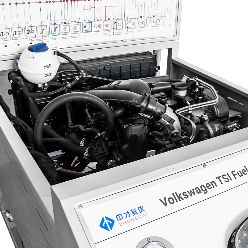 Volkswagen 14T direct injection engine training bench