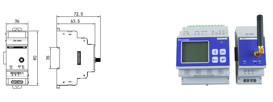 Wireless Data Collector GPRS Iot QuadBand Universal Iap Upgrade Dropped Reconnection Transmission Module