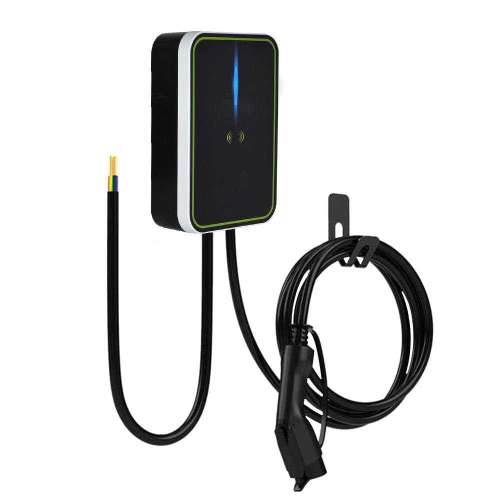 Wallbox wall Mount Level 2 Ac Ev Portable Charger Evse Home Electric Car Ev Wall Charger Box 7kw 11 22 Kw Typ 2 Type