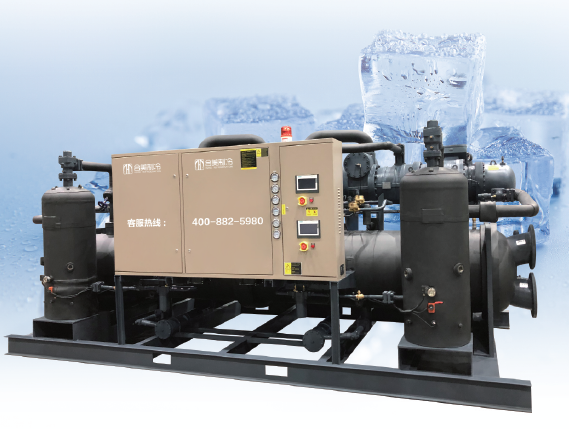 High temperature anticorrosive screw bipolar scroll module heat pump industrial heating unit HMWSBM