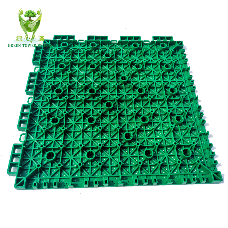 Outdoor interlocking floor tiles plastic flooring