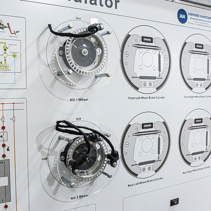 Volkswagen Jetta ABS system teaching board