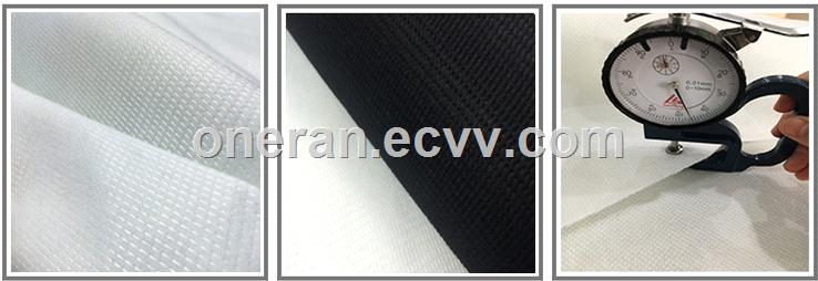 100 recycled polyester stitch bond nonwoven fabric Factory RPET Stitchbond non woven bag fabrics