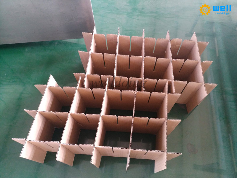 carton box partition assembly equipment