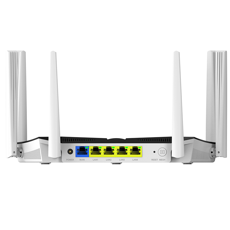 AX3000 high power WiFi6 wireless router CFWR633AX long range home WiFi mesh router with external antenna