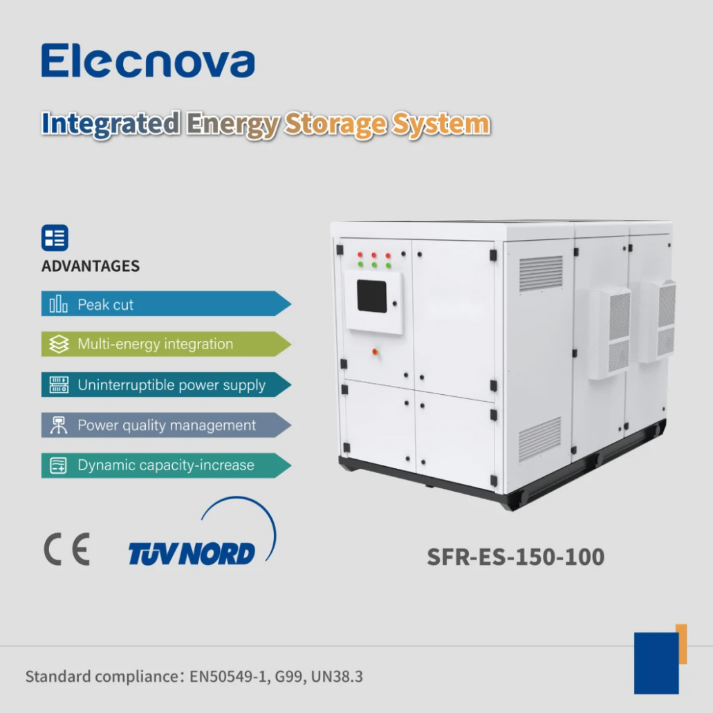 100kw 150kwh Commercial Solar Microgrid Energy Storage System