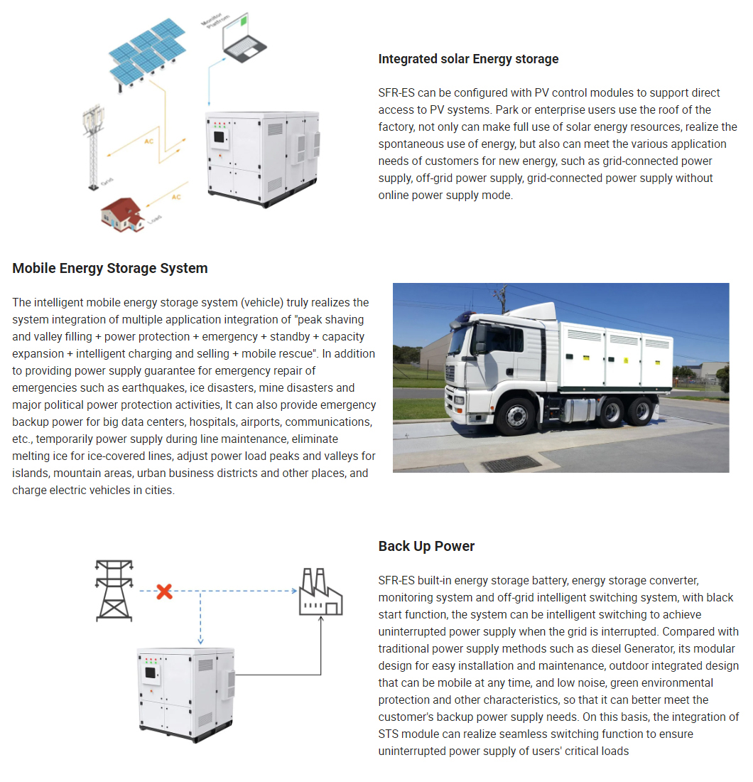 100kw 150kwh Commercial Solar Microgrid Energy Storage System