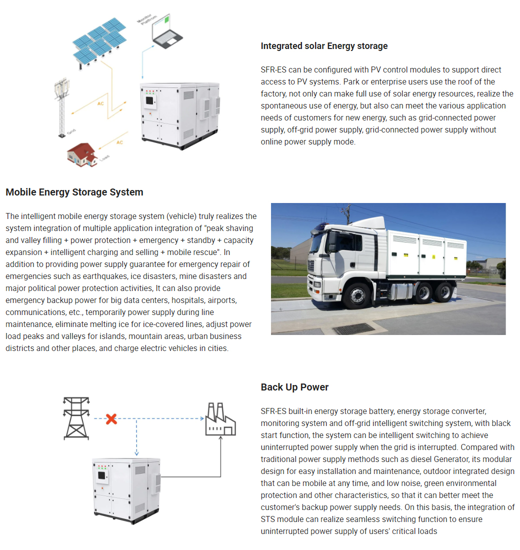 200kw300kwh Solar Storage Battery Container onoff Grid Use Alternative to Genset