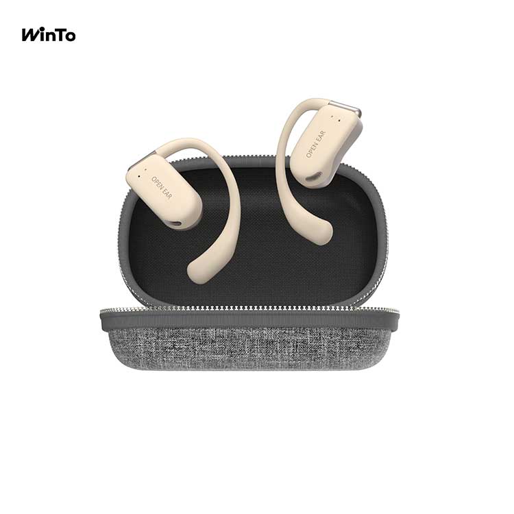 2023 Hot Sale Ultra Comfortable Openear Earbuds OWS Eardbus with Portable Charging Case