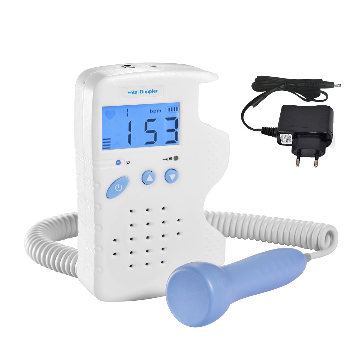 portable chargeable fetal doppler for homecare facility use cost effective