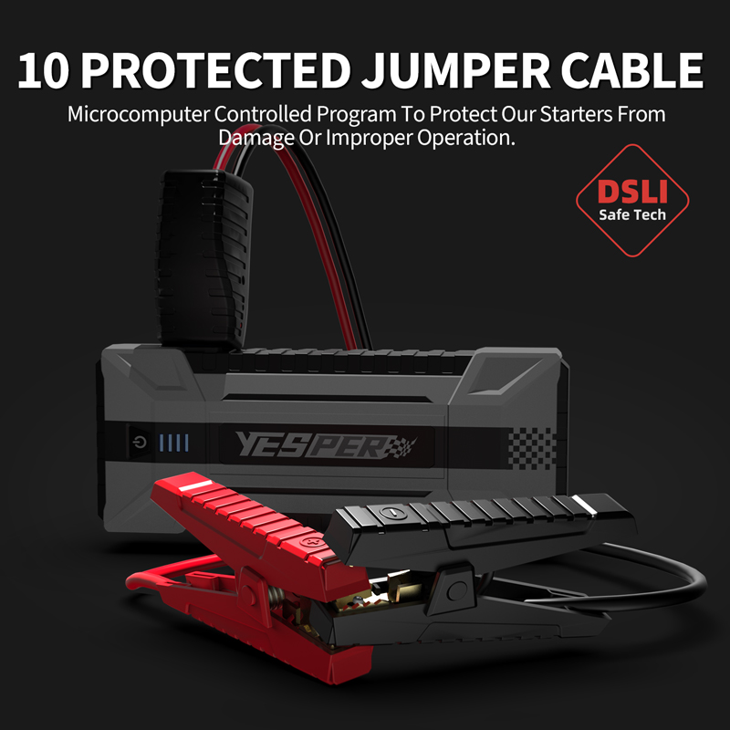 Factory Sale MultiFunctional LED Light 24000mAh Jump Starter Power Bank Car Booster