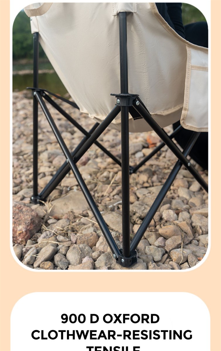 Outdoor folding beach chair White support email communication