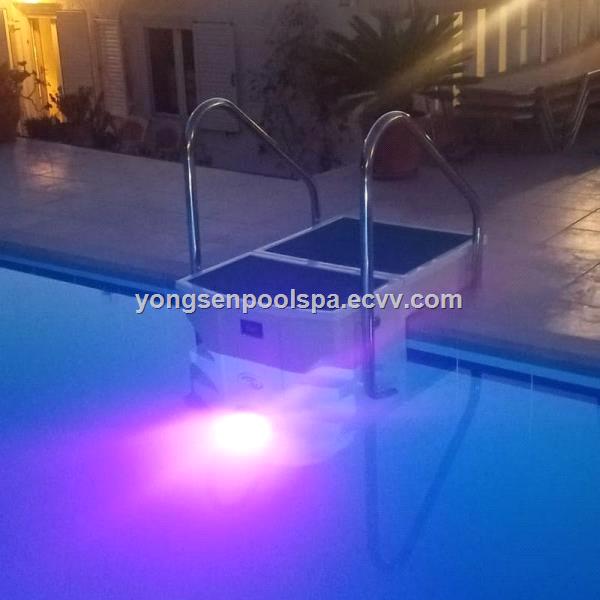 Adult pool filtration system acrylic wall hung integrated swimming pool filter