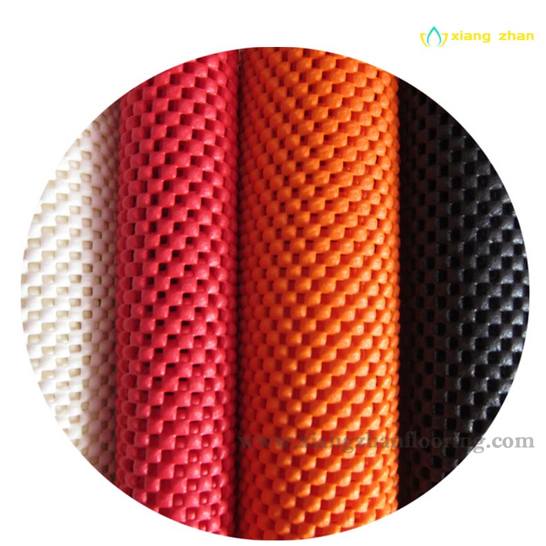 Ecofriendly ready cut PVC durable anti skid rug liner mat nonslip carpet pad kitchen mat