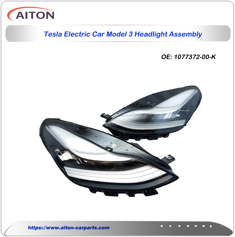 Tesla Electric Car Model 3 Front Lights Assembly both Left and Right LED Lamp