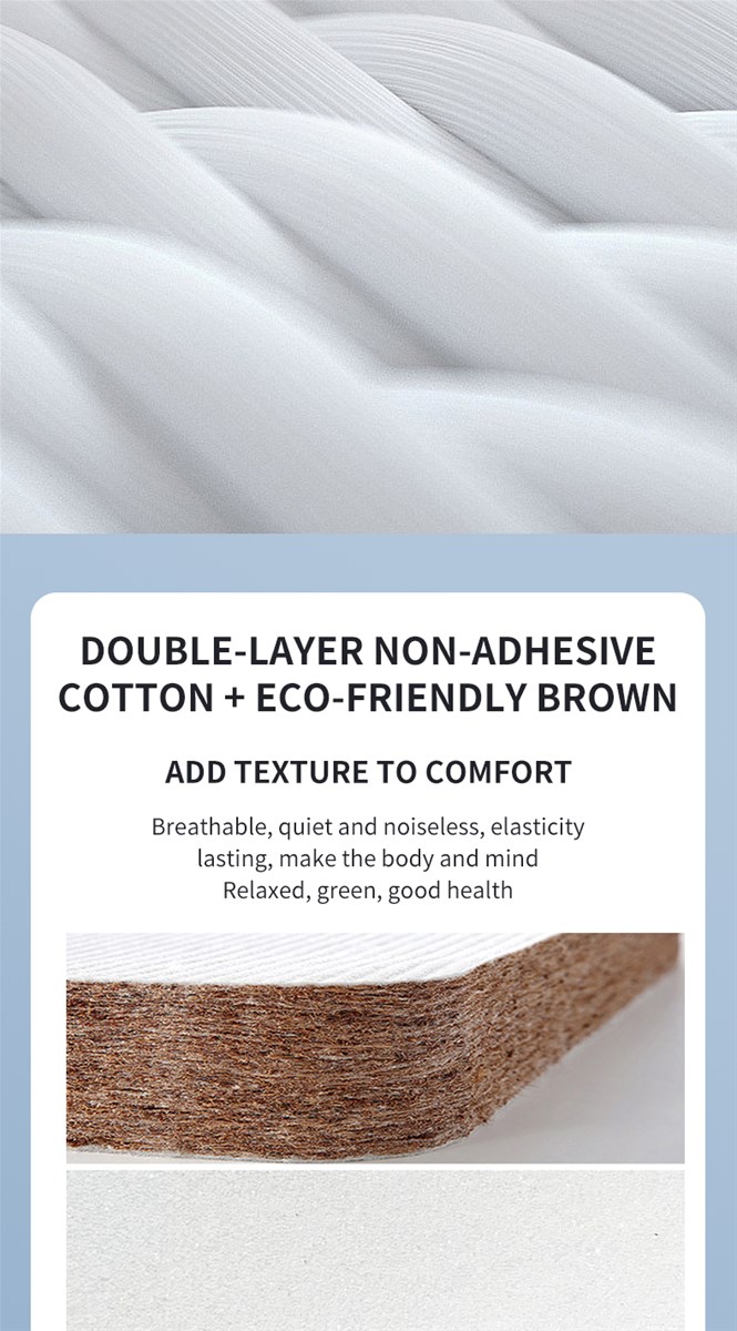 Zhenhui Huier Shuya fragrant mattress whole net spring hotel home dormitory knitted fabric double mat manufacturers dire