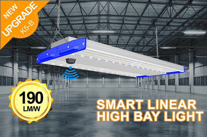 Hishine Group Dimmable Driver Zigbee Control 100W LED Linear High Bay Light