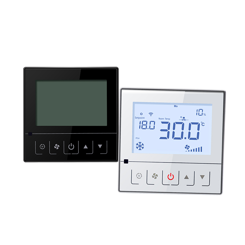 FC221W WiFi smart touch key thermostat of FCU with Modbus RS485