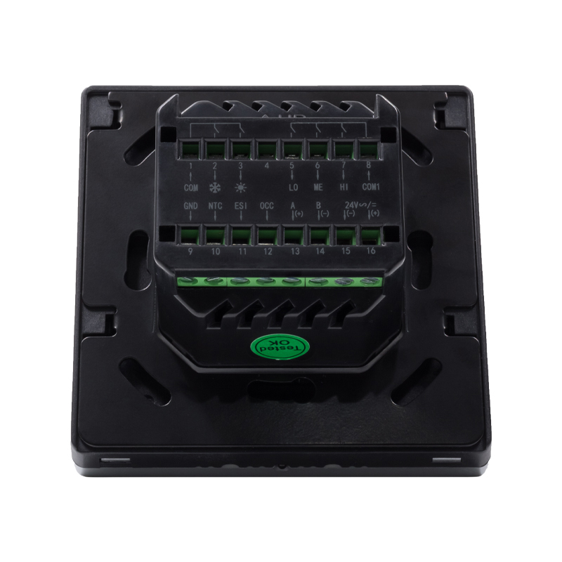FC221 PID touch key thermostat of FCU with Modbus RS485