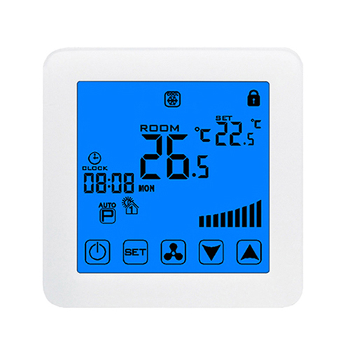 HY08AC01 Touch screen netingworking thermostat of FCU