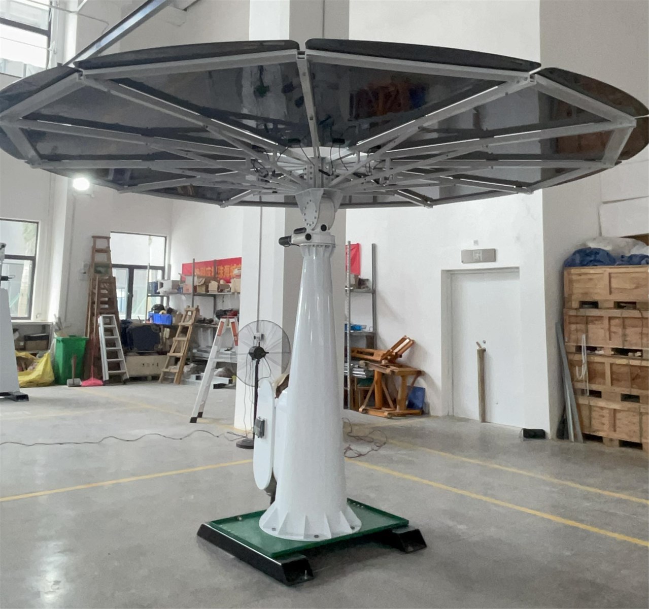 Dual Axis Solar Tracking System PV Sunflower 24KW High Quality