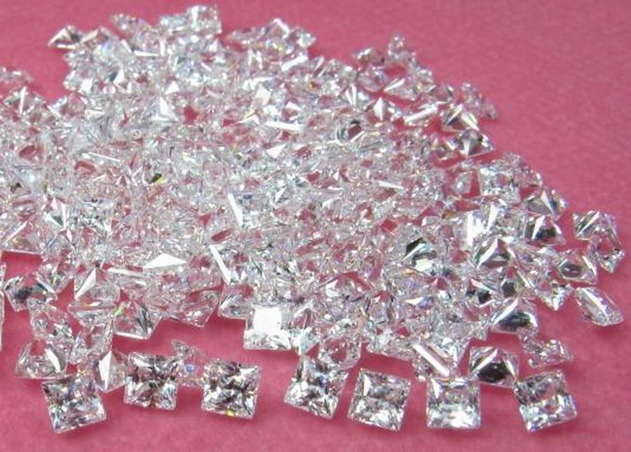 Cubic Zirconia CZ Squares CZ Squares