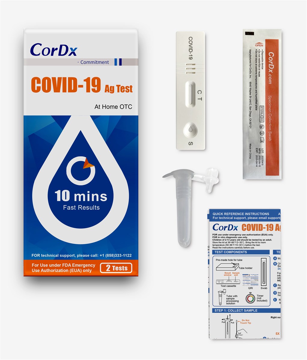 EUA pass factory supply COVID19 Ag antigen test kit for home use