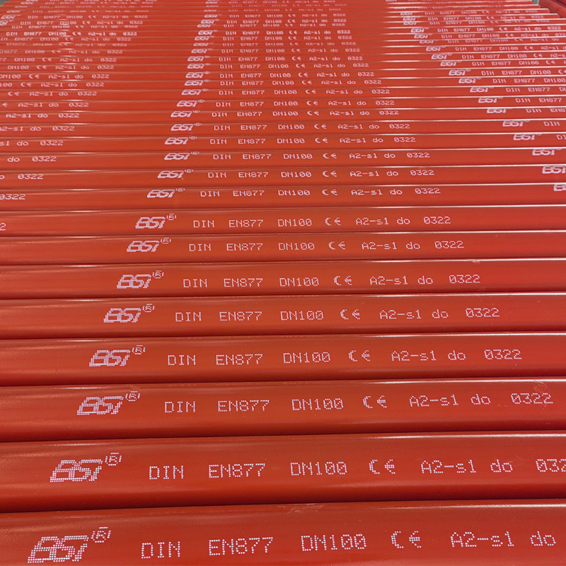 DIN EN877 CAST IRON DRAINAGE PIPES