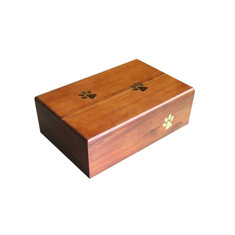 China supplier Wooden Pet Cinerary Casket Oem High Quality Pet Urns Design Mould Customized Pet Urns