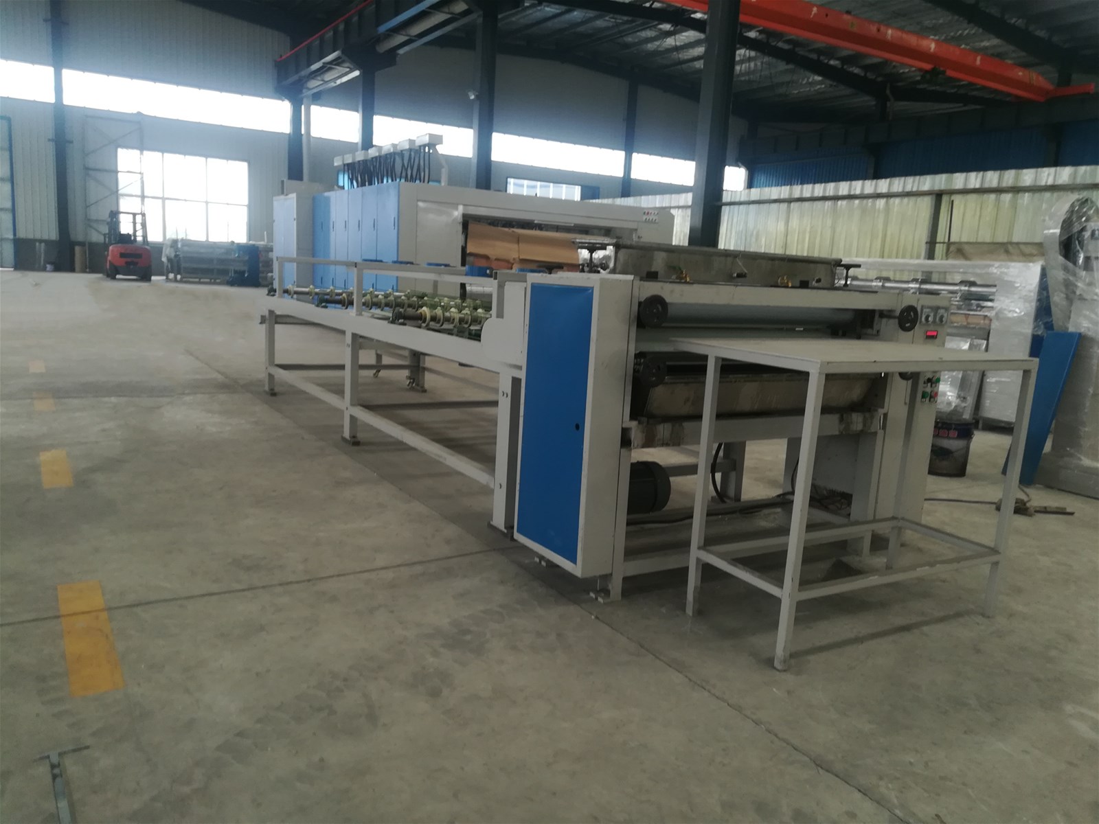 Manual Feeding Paperboard Paraffin Wax Coating Machine