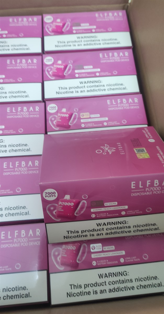 Original ELFBAR Pi7000 Disposable Pod Device 500mAh Rechargeable ECig Disposables Vapes Pods 17ml Elf Bar BC5000 Ultra