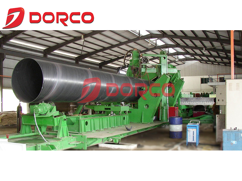 Front Swing Type Spiral Welded Pipe Unit for Manufacturing Spiral Seam Welded Pipe