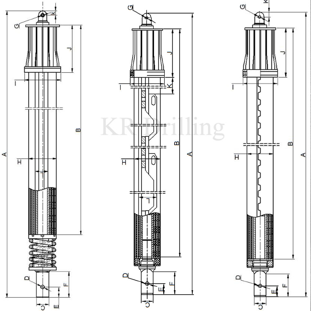 Bored pile drilling rig interlocking drill pipe
