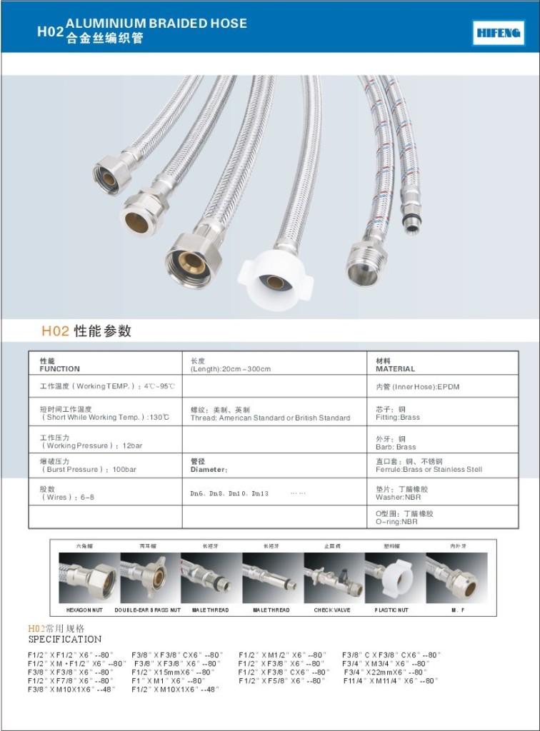 Stainless Steel Braided Hose H01
