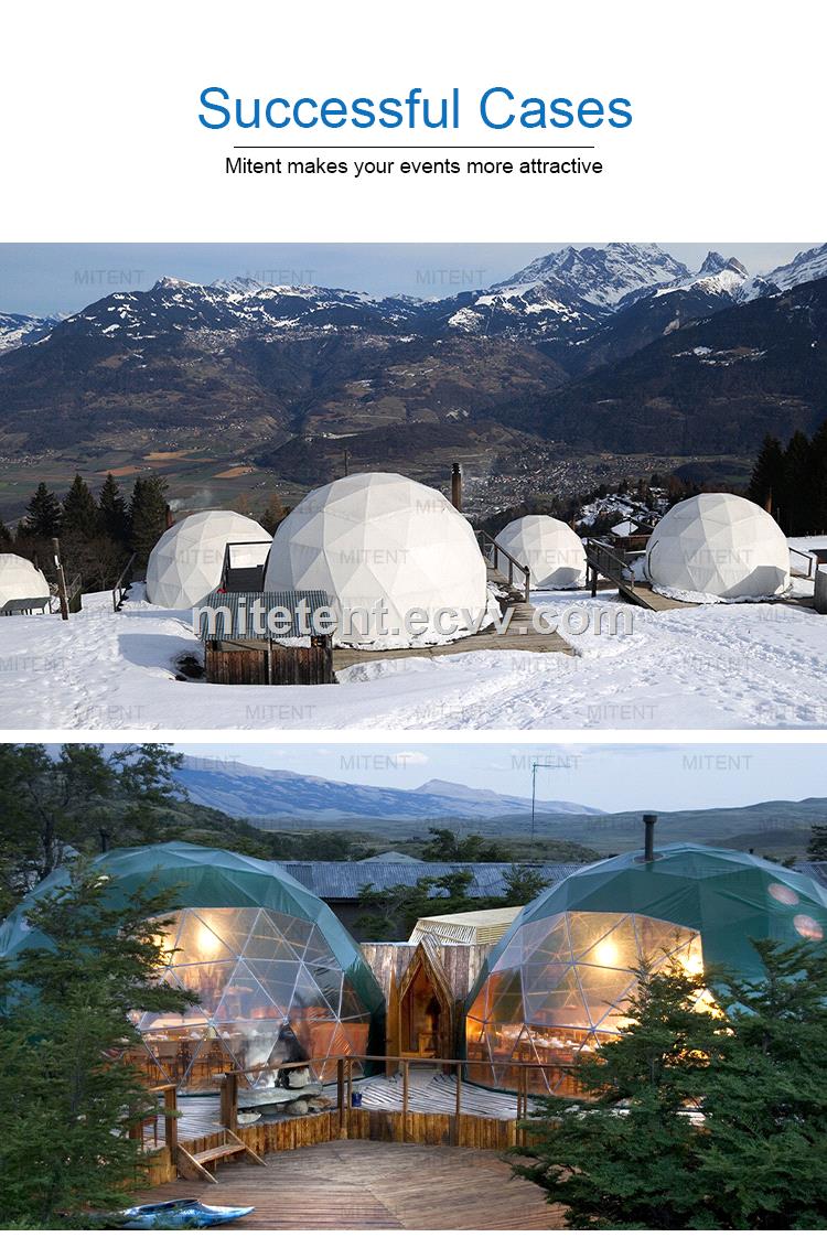 Multiusage Marquee Wedding Party Church Outdoor Geodesic Dome Tent for Sale