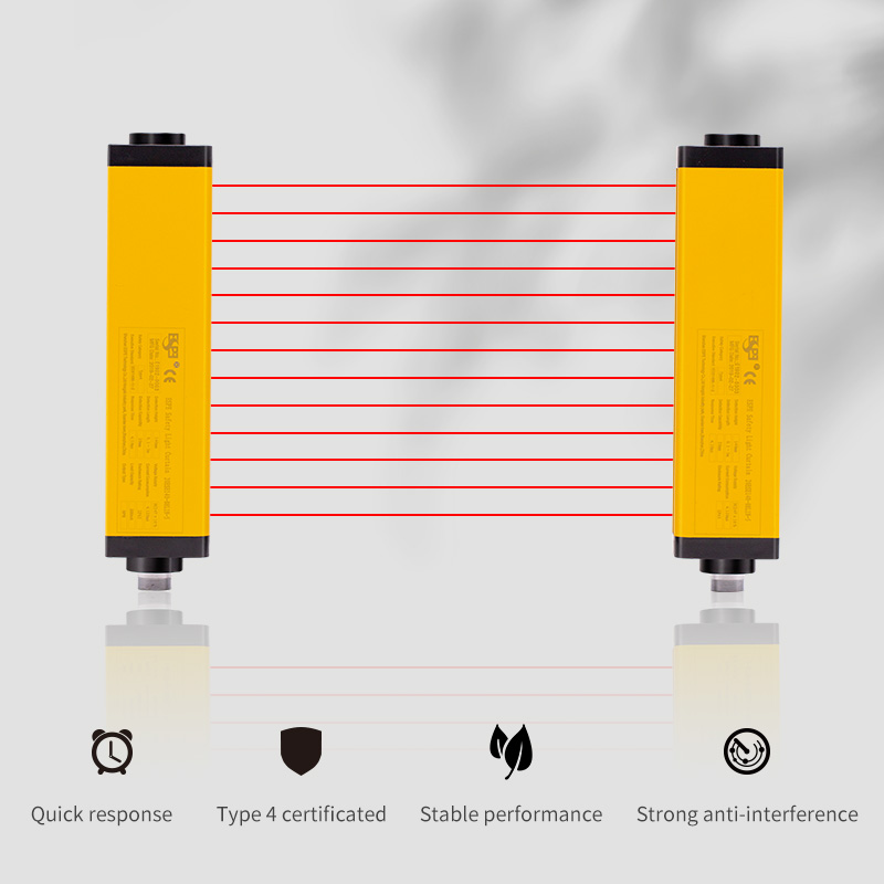 Automation Equipment Safety Light Grating Security Device Packaging Equipment Sensor Light Curtain Sensor Switch