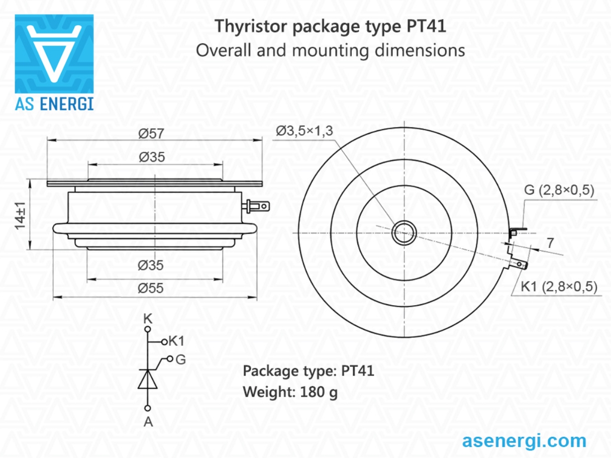 Phase Control Thyristor T1431000