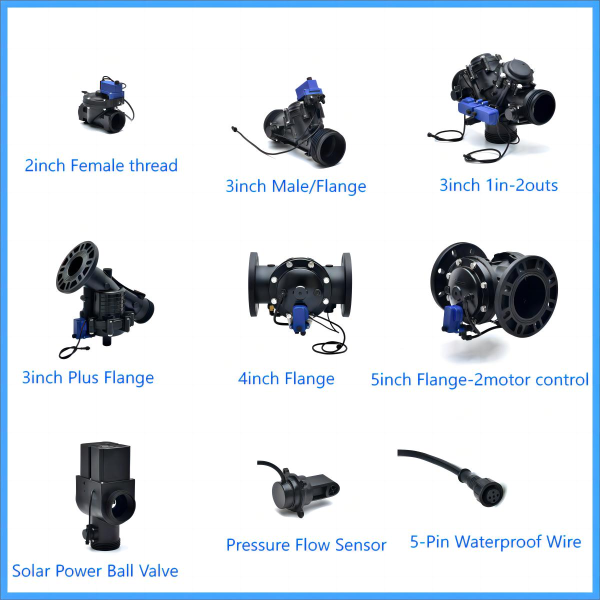 Solar Powered IoT Remote APP Control Irrigation Latching DC 6V Water Solenoid Valve