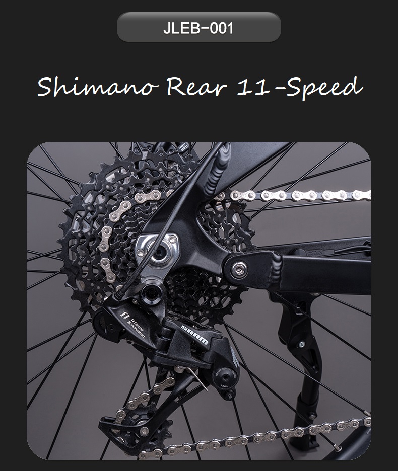 Full suspension 48V10ah 275 inch mid motor 48V1000W 11 speed Aluminium Alloy Electric Mountain Bike