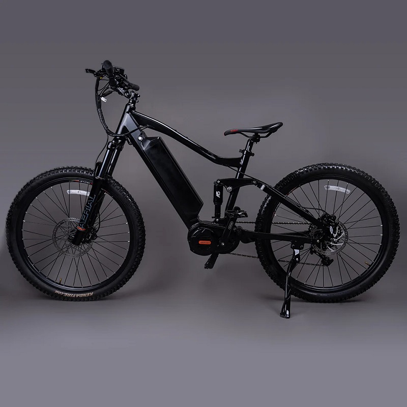 Full suspension 48V10ah 275 inch mid motor 48V1000W 11 speed Aluminium Alloy Electric Mountain Bike
