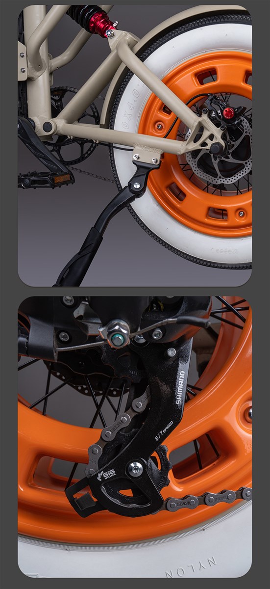 Good Selling 48V750W motor 7 speed electric bicycle with Disc Brake