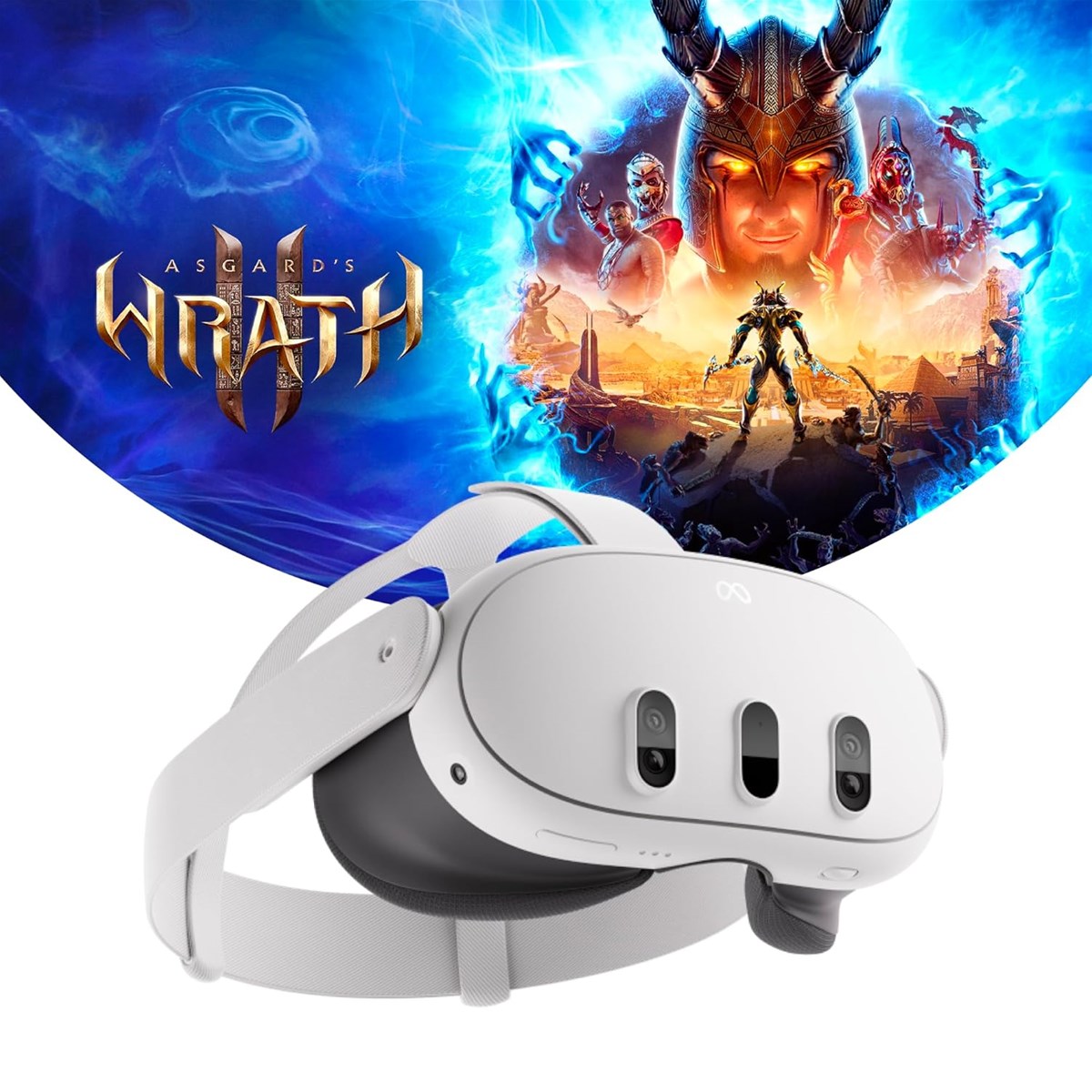 Meta Quest 3 512GB Breakthrough Mixed Reality Powerful Performance Asgards Wrath 2 and Meta Quest Bundle