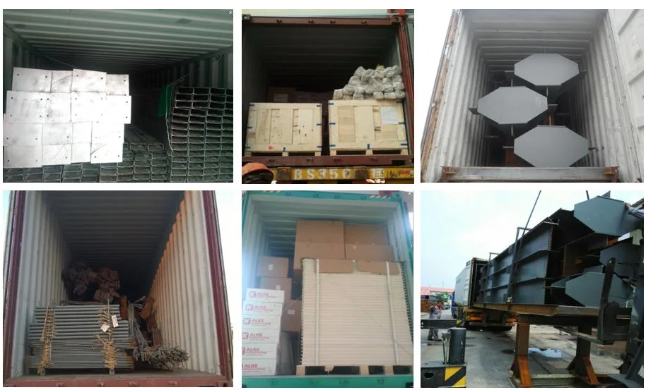 Custom Design Easy Assemble Steel Structure Workshops and Warehouse