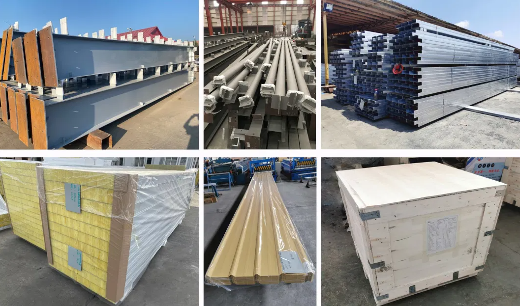 Custom Design Easy Assemble Steel Structure Workshops and Warehouse